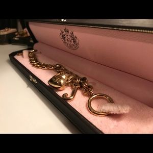 Juicy Couture Gold Charm Bracelet Collection